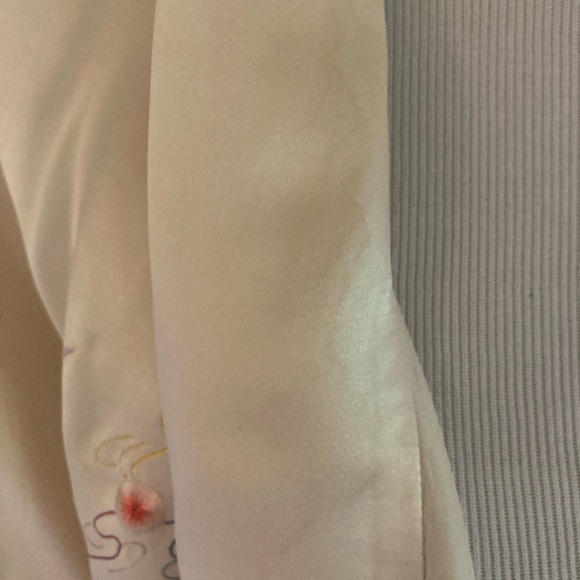 1920s vintage embroidered kimono style robe - Picture 14 of 16
